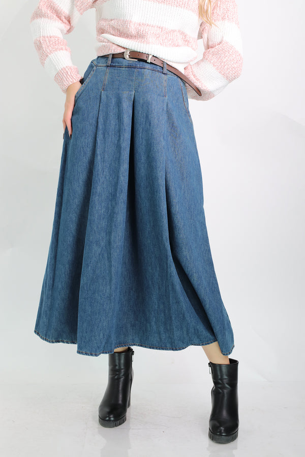 חצאית ג'ינס קורל