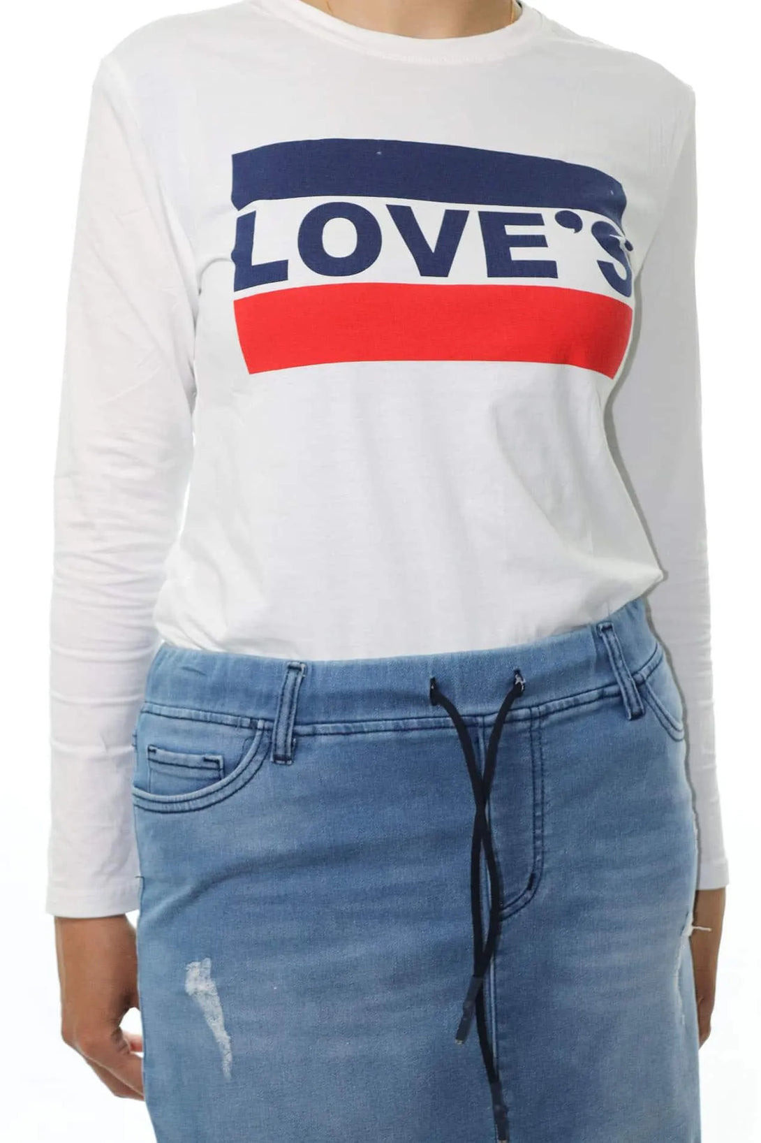 חולצת LOVES - דתייה אונליין